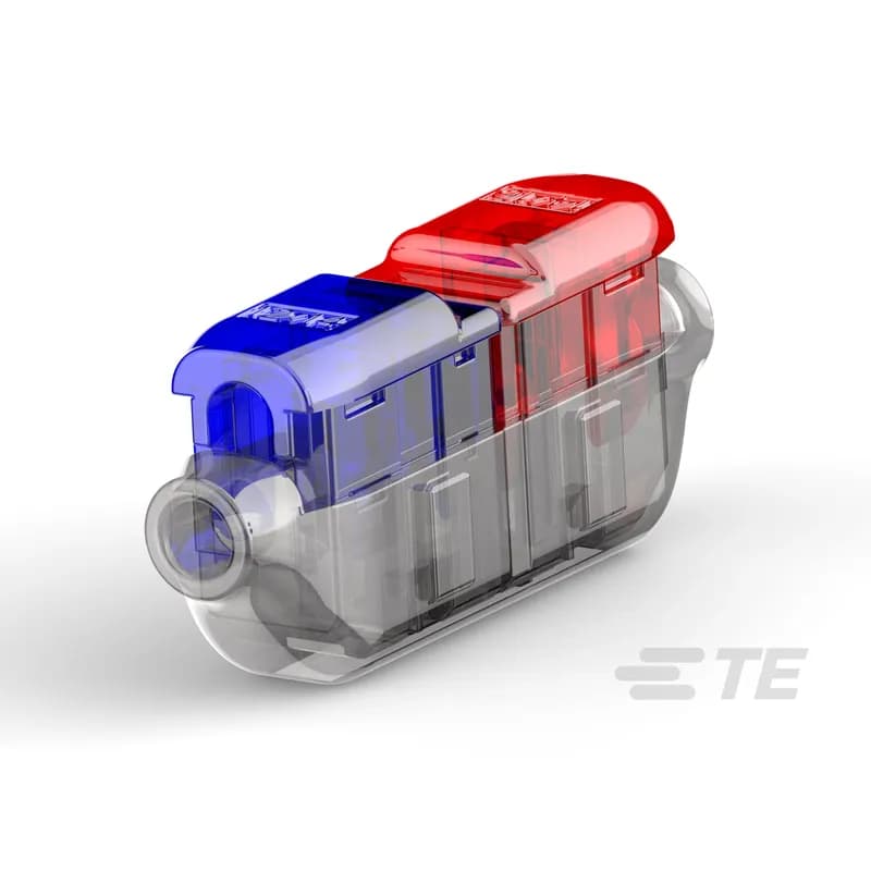 TE Connectivity 2213600-3 - Splices, Butt Splice, 16 – 18 AWG / 14 – 16 AWG Wire Size, 1.5 – .75 mm² / 2.5 – 1.5 mm² Wire Size, Sealable, Splice Capacity 2, CoolSplice Connectors