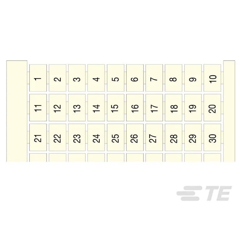 RC510 (301-400) V MARKER CARD