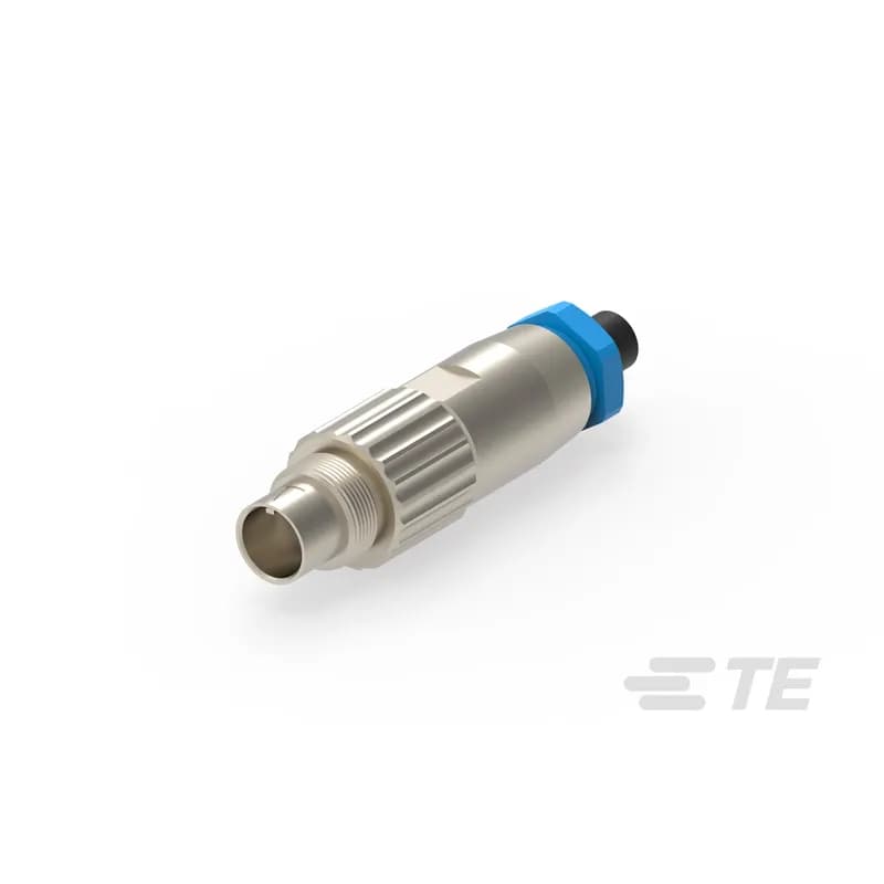5 Position Circular Connector, Cable-to-Cable, Sealable, Wire & Cable, Signal, Cable Mount (Free-Hanging), Reverse Gender, Gold, Triad 01 Cable Plug