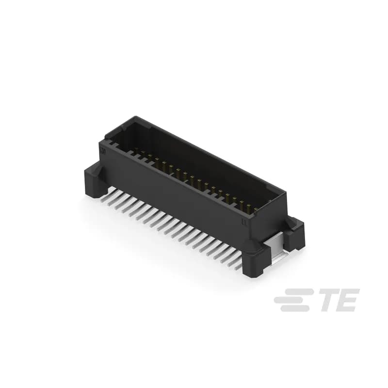 PCB Mount Header, Vertical, Wire-to-Board, 40 Position, 2 mm [.079 in] Centerline, Fully Shrouded, Gold, Surface Mount, Dynamic 1000 Series