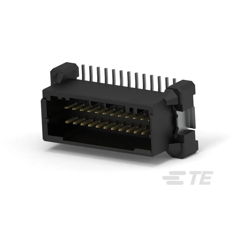 PCB Mount Header, Vertical, Wire-to-Board, 26 Position, 2 mm [.079 in] Centerline, Fully Shrouded, Gold, Surface Mount, Signal, Dynamic 1000 Series