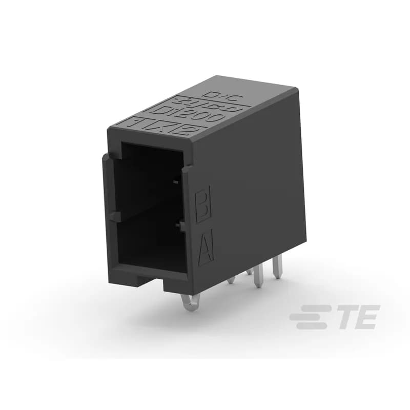 PCB Mount Header, Horizontal, Wire-to-Board, 4 Position, 2.5 mm [.099 in] Centerline, Fully Shrouded, Tin, Through Hole - Solder, Dynamic 1000 Series
