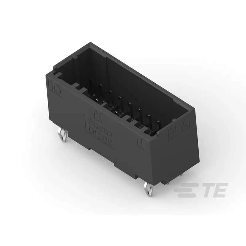 PCB Mount Header, Vertical, Wire-to-Board, 20 Position, 2.5 mm [.099 in] Centerline, Fully Shrouded, Tin, Through Hole - Solder, Dynamic 1000 Series