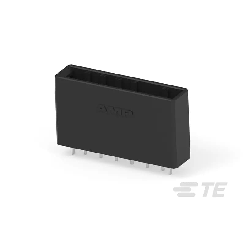 PCB Mount Header, Vertical, Wire-to-Board, 6 Position, 5.08 mm [.2 in] Centerline, Fully Shrouded, Gold, Through Hole - Solder, Dynamic 3000 Series
