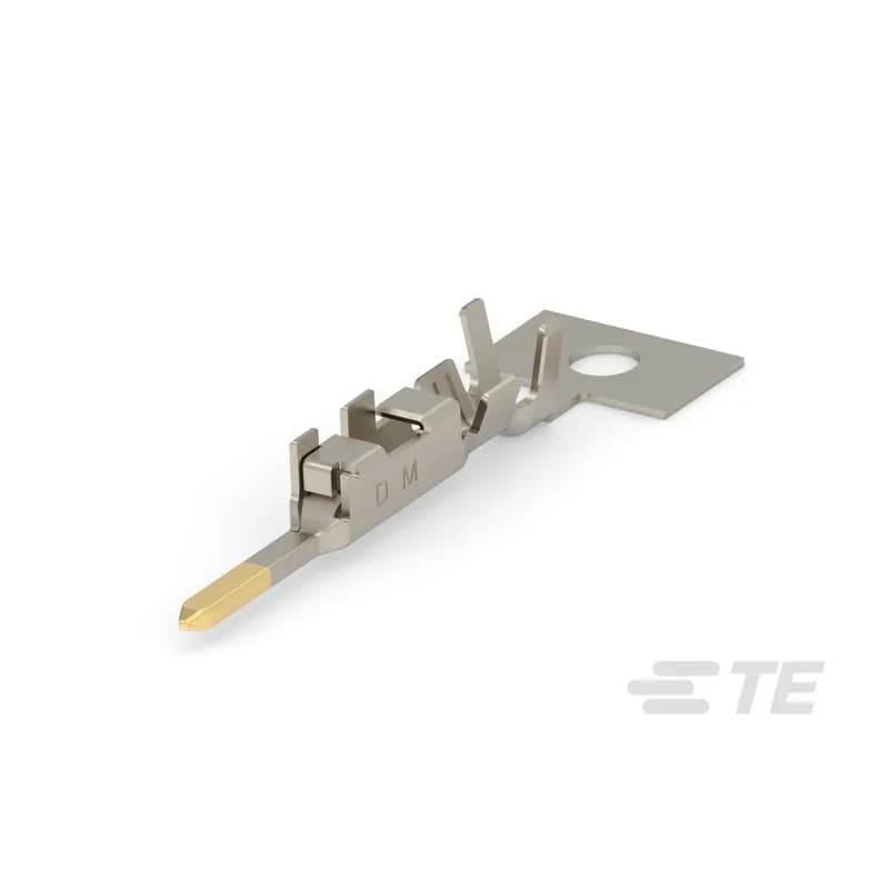 Tab Contact, Gold, 250 VAC, 250 VDC, 28 – 22 AWG, .08 – .38 mm² Wire, Crimp, Copper Alloy, Signal, -30 – 105 °C [-22 – 221 °F], Dynamic 1000 Series