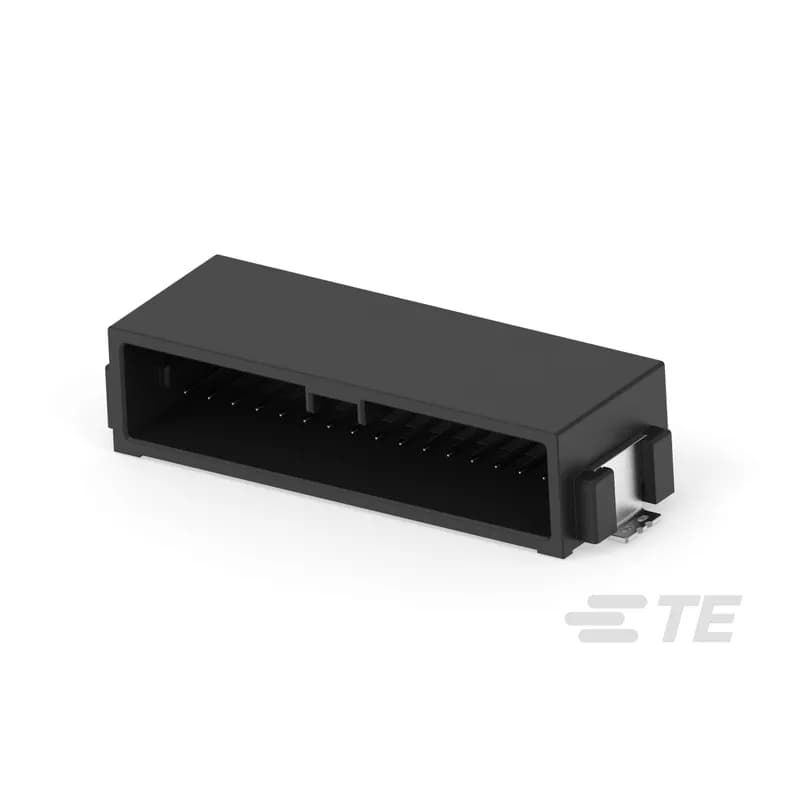 PCB Mount Header, Right Angle, Wire-to-Board, 28 Position, 1.8 mm [.071 in] Centerline, Partially Shrouded, Tin, Surface Mount, Mini Dynamic Series