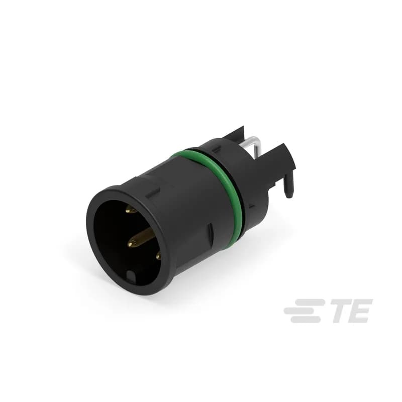 4 Position Circular Connector, Board-to-Board, Sealable, Printed Circuit Board, Power & Signal, Board Mount, A Code, Contacts Preloaded, M12 Connector