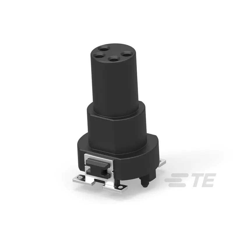 4 Position Circular Connector, Board-to-Board, Printed Circuit Board, Power & Signal, Board Mount, A Code, Contacts Preloaded, Plug, M8 Connector