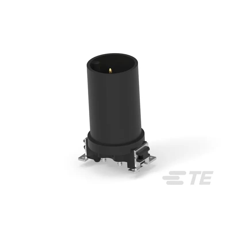 4 Position Circular Connector, Board-to-Board, Printed Circuit Board, Power & Signal, Board Mount, A Code, Contacts Preloaded, M12 Connector