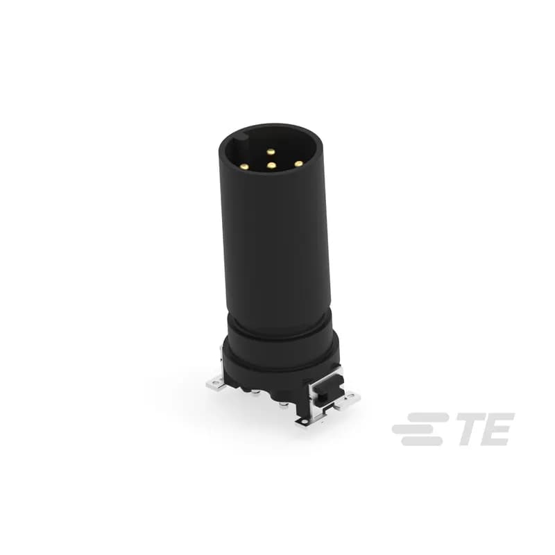 5 Position Circular Connector, Board-to-Board, Printed Circuit Board, Power & Signal, Board Mount, A Code, Contacts Preloaded, Plug, M12 Connector