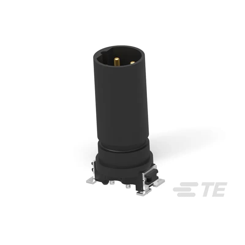 4 Position Circular Connector, Board-to-Board, Printed Circuit Board, Power & Signal, Board Mount, B Code, Contacts Preloaded, M12 Connector