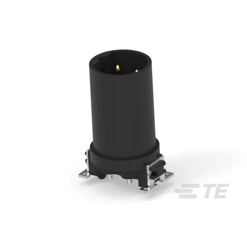4 Position Circular Connector, Board-to-Board, Printed Circuit Board, Power & Signal, Board Mount, B Code, Contacts Preloaded, M12 Connector