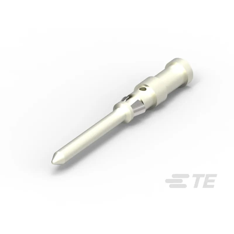 Pin Contact, Silver, 250 VAC, Discrete Wire, 26 – 22 AWG, .14 – .37 mm² Wire, Crimp, Brass, Power & Signal, -40 – 125 °C [-40 – 257 °F], HDC HDD