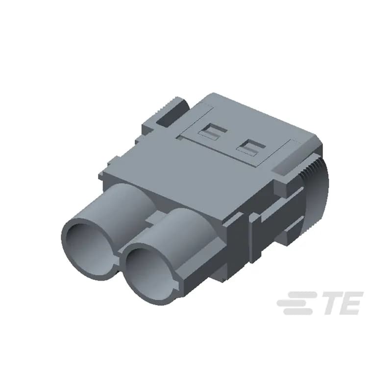 Insert for Contacts, Pin, 2 Pole Configuration, Crimp Terminal, 70 A, Power & Signal, HDC HMN