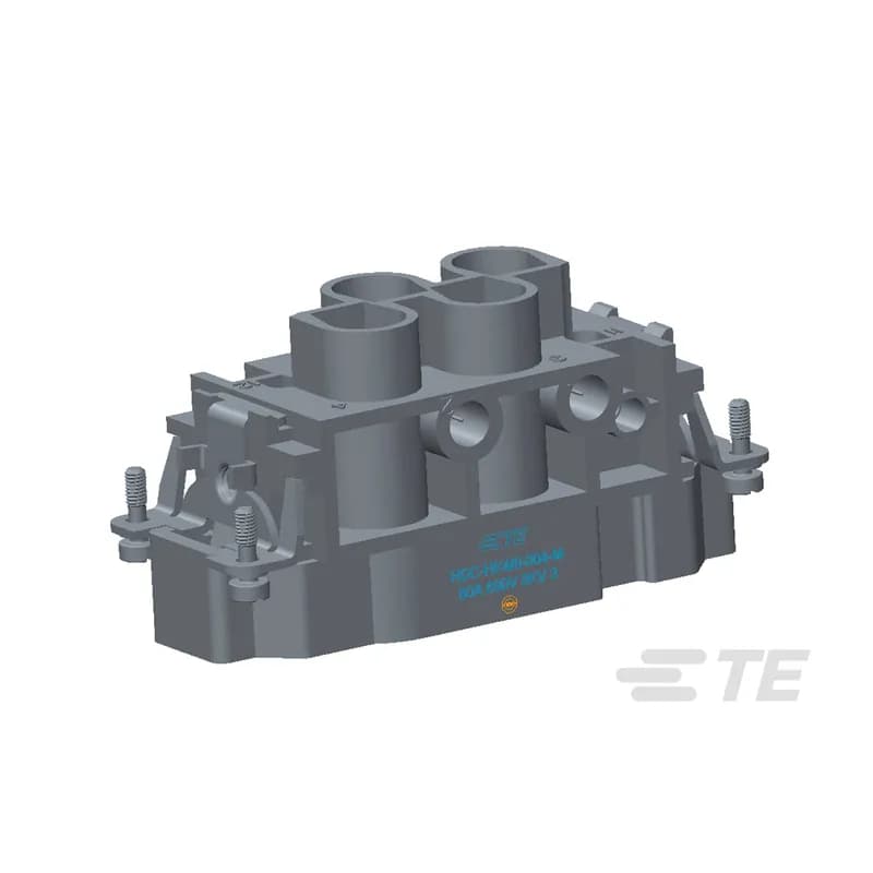 Contact Insert, Pin, 4 Pole Configuration, Screw Terminal, Power & Signal, HDC HK/HWK