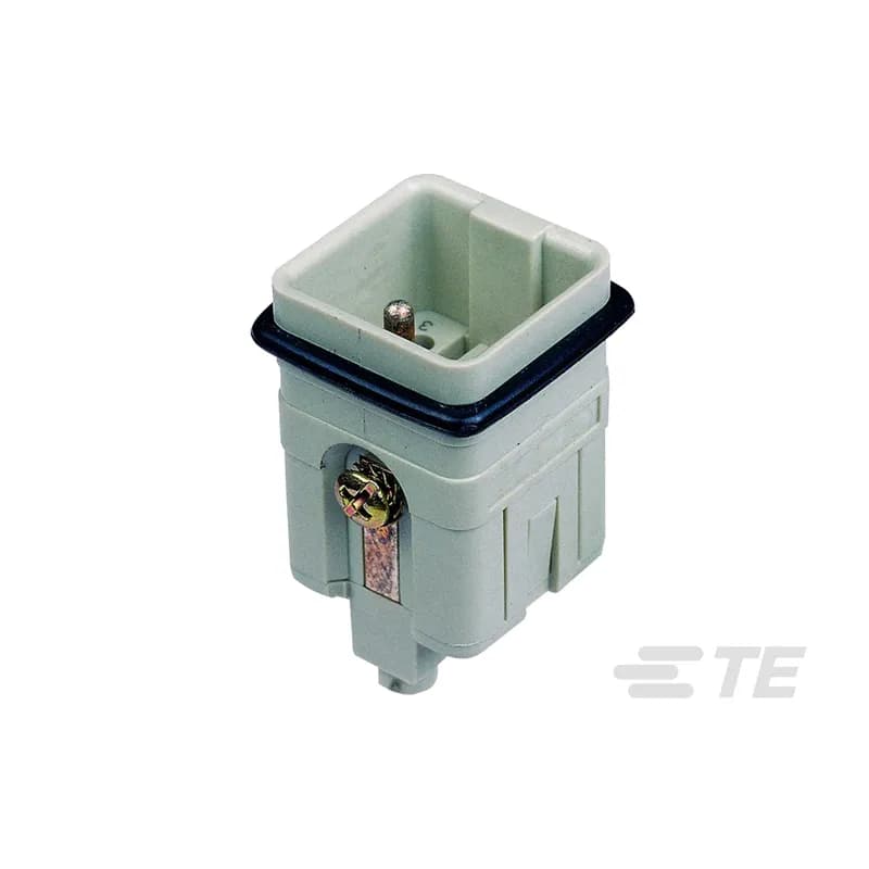 Insert for Contacts, Pin, 5 Pole Configuration, Crimp Terminal, 26 – 12 AWG, .14 – 4 mm² Wire, Power & Signal, HDC HQ