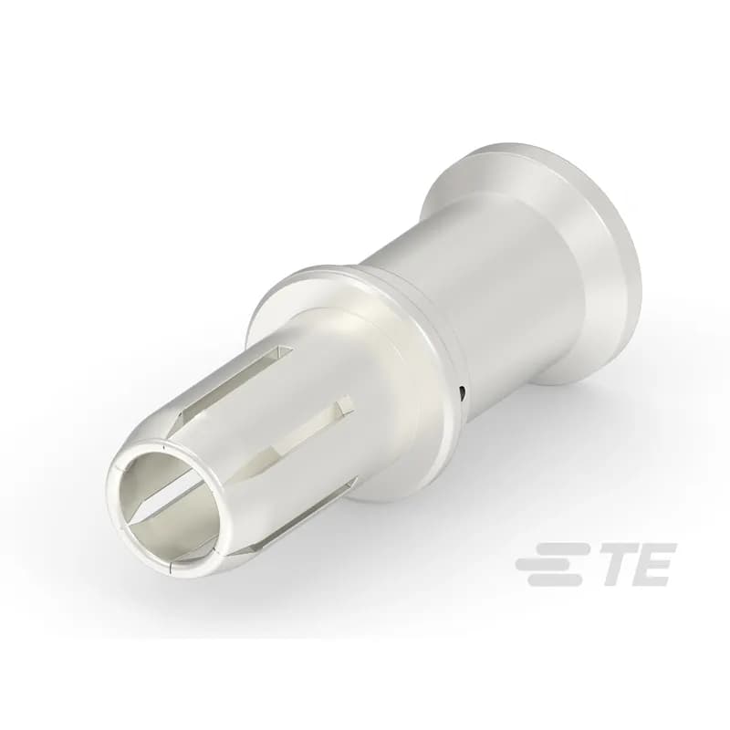 Socket Contact, Silver (Ag), Locking Lance Contact Retention, Round Jacketed Cable, 16 mm² Wire, Crimp, Brass Alloy, Power