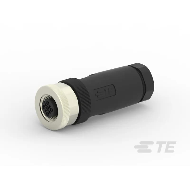 5 Position Circular Connector, Cable-to-Cable, Sealable, Wire & Cable, Signal, Cable Mount (Free-Hanging), Reverse Gender, Unplated, M12 Connector