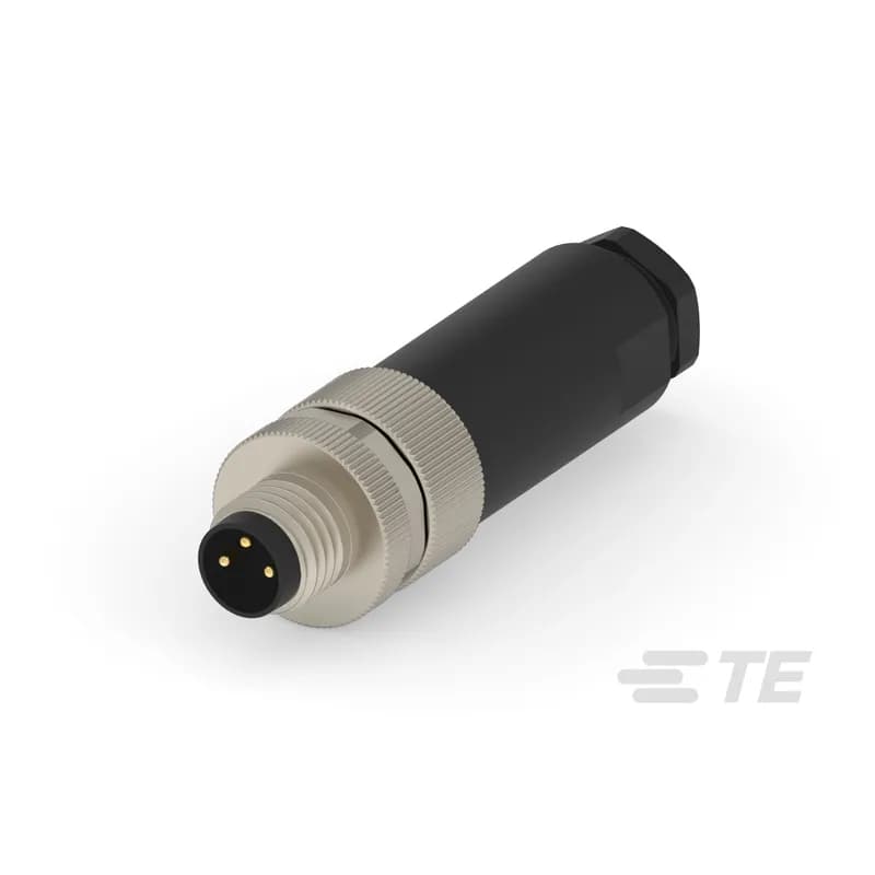 3 Position Circular Connector, Cable-to-Cable, Sealable, Wire & Cable, Signal, Cable Mount (Free-Hanging), Reverse Gender, Unplated, M8 Connector