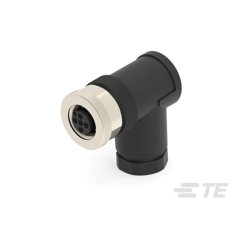 4 Position Circular Connector, Cable-to-Cable, Sealable, Wire & Cable, Signal, Cable Mount (Free-Hanging), Reverse Gender, Unplated, M12 Connector