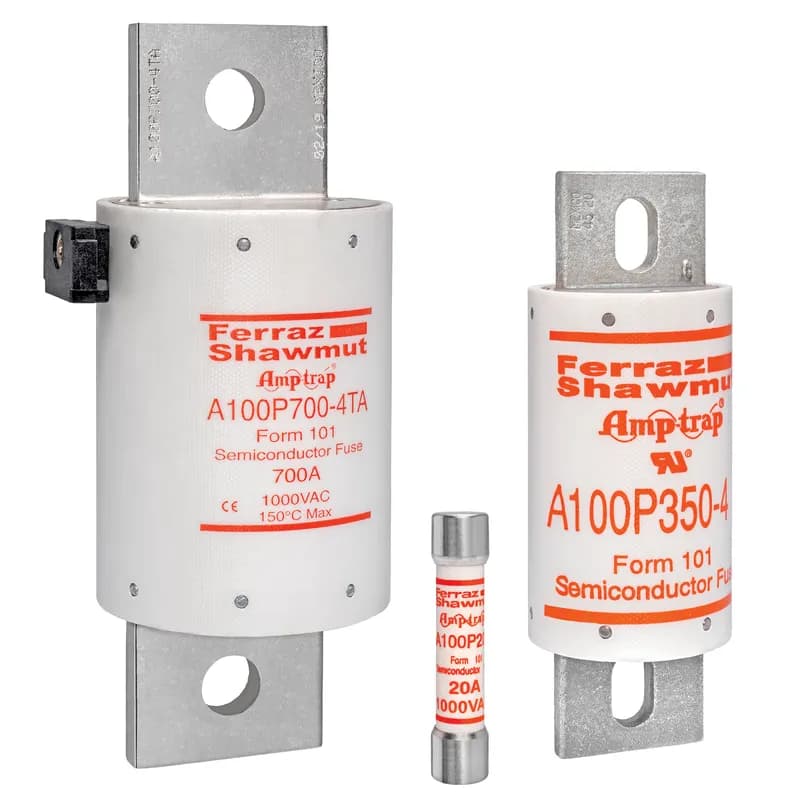 High Speed Fuse Amp-Trap® A100P 1000VAC 750VDC 2000A Bolted Blade TI Indicator