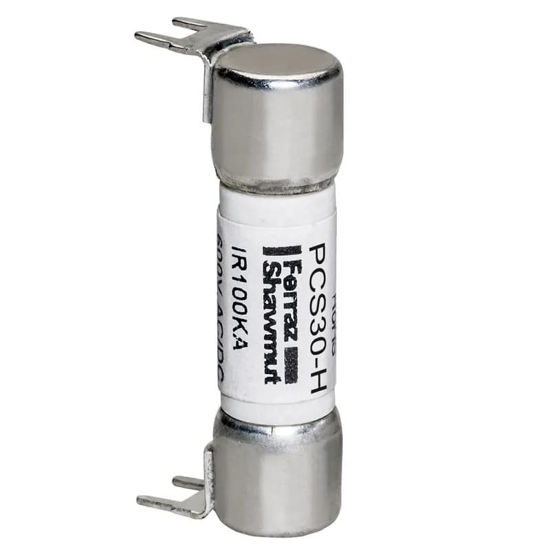 Fuse PCS - Midget - Fast-Acting 600VAC 600VDC 30A Double Hole Mount