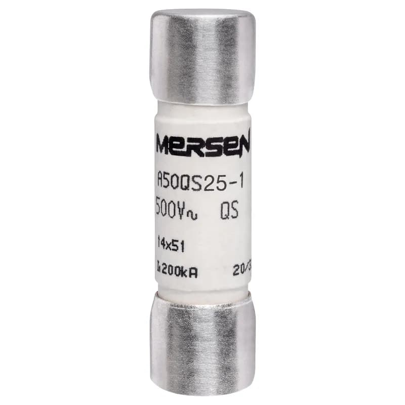 High Speed Fuse Amp-Trap® A50QS 500VAC 500VDC 25A Ferrule