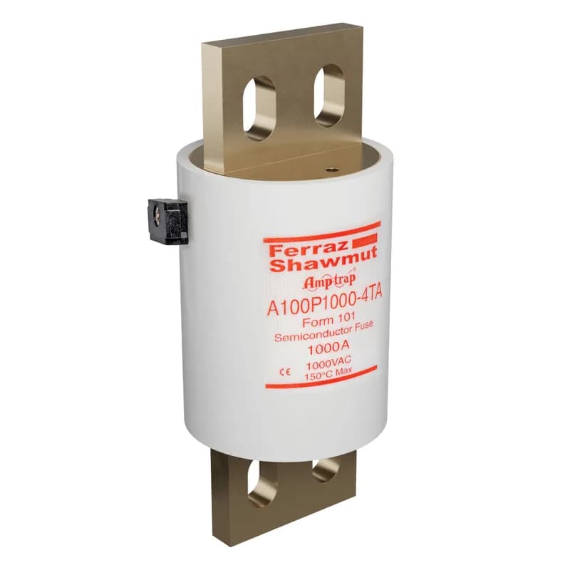 High Speed Fuse Amp-Trap® A100P 1000VAC 750VDC 1000A Bolted Blade TA Indicator