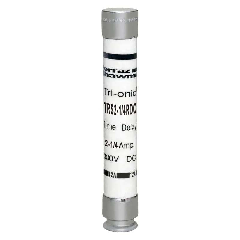 Fuse TRS-RDC - Class RK5 - Time-Delay 300VDC 2.25A Ferrule Tri-Onic®