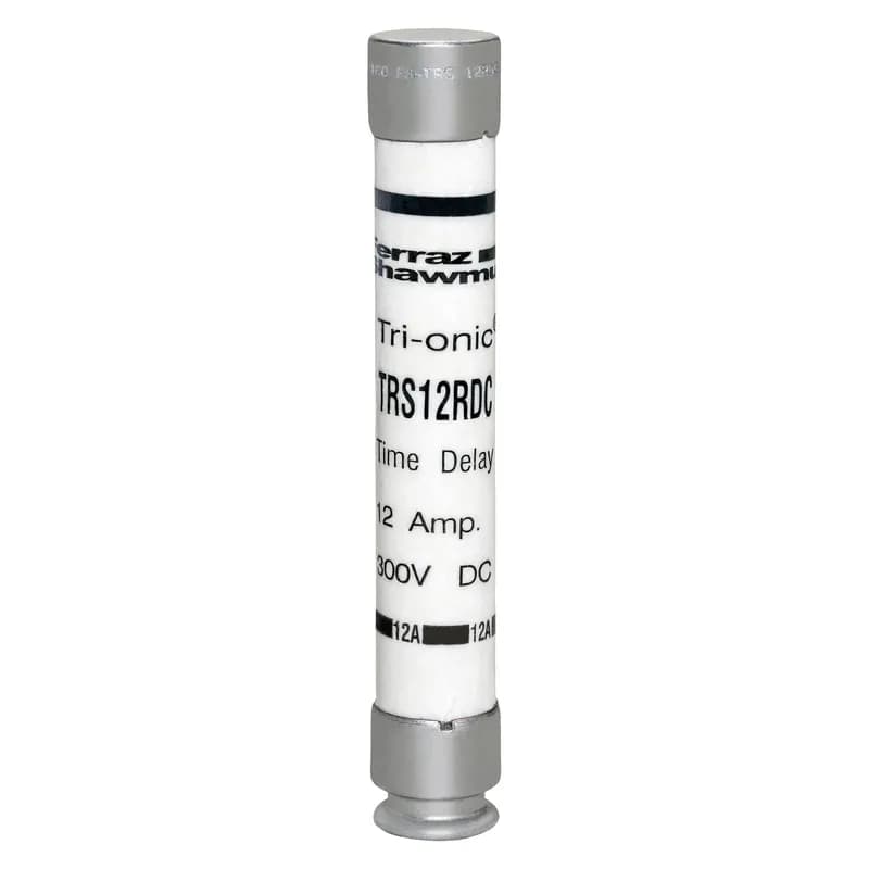 Fuse TRS-RDC - Class RK5 - Time-Delay 300VDC 12A Ferrule Tri-Onic®