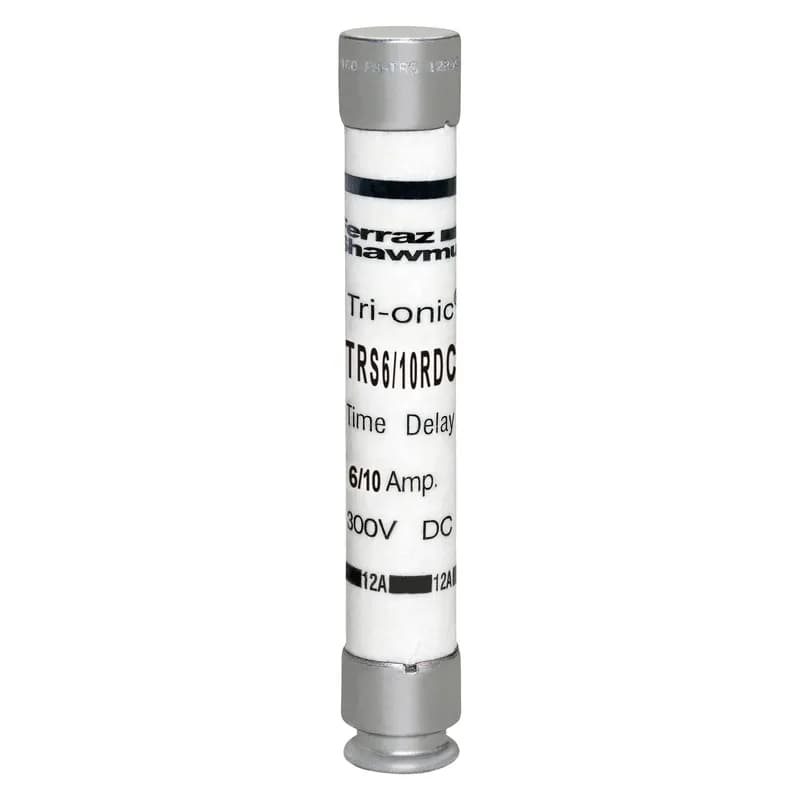 Mersen TRS6/10RDC - Fuse TRS-RDC - Class RK5 - Time-Delay 300VDC 0.6A Ferrule Tri-Onic®