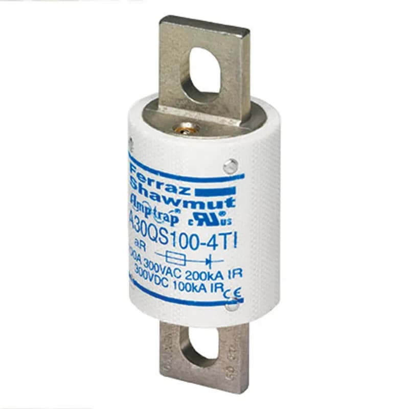 High Speed Fuse Amp-Trap® A30QS 300VAC 300VDC 100A Blade TI Indicator
