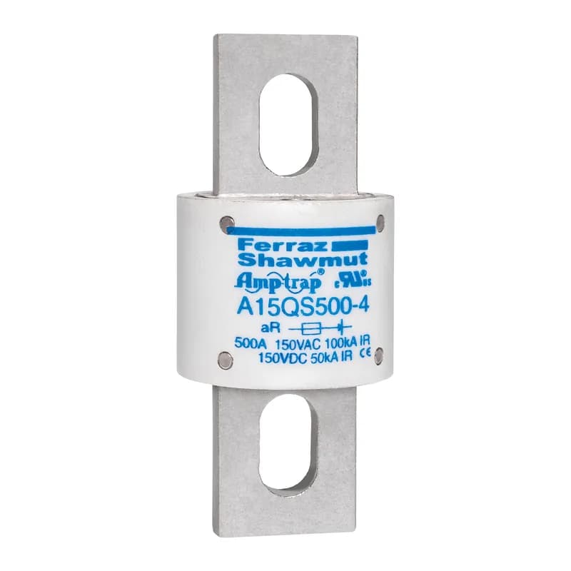 Mersen A15QS500-4 - High Speed Fuse Amp-Trap® A15QS 150VAC 150VDC 500A Blade