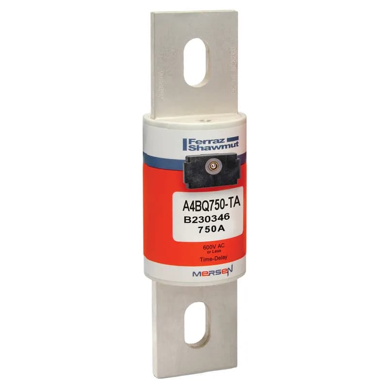 Fuse A4BQ - Class L - Time-Delay 600VAC 500VDC 750A Blade TA Indicator Amp-Trap 2000®