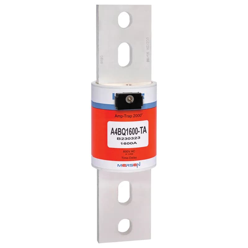 Fuse A4BQ - Class L - Time-Delay 600VAC 500VDC 1600A Blade TA Indicator Amp-Trap 2000®