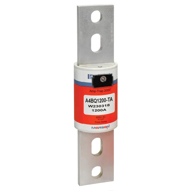Fuse A4BQ - Class L - Time-Delay 600VAC 500VDC 1200A Blade TA Indicator Amp-Trap 2000®
