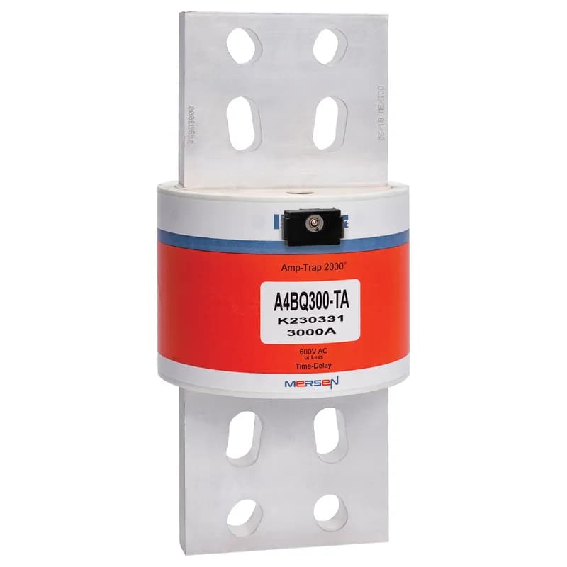 Mersen A4BQ3000-TA - Fuse A4BQ - Class L - Time-Delay 600VAC 500VDC 3000A Blade TA Indicator Amp-Trap 2000®