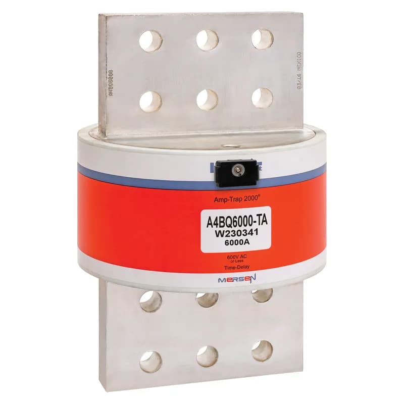Fuse A4BQ - Class L - Time-Delay 600VAC 6000A Blade TA Indicator Amp-Trap 2000®