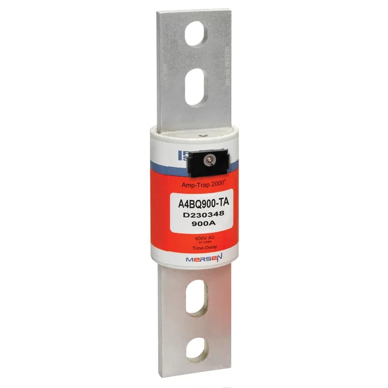 Fuse A4BQ - Class L - Time-Delay 600VAC 500VDC 900A Blade TA Indicator Amp-Trap 2000®