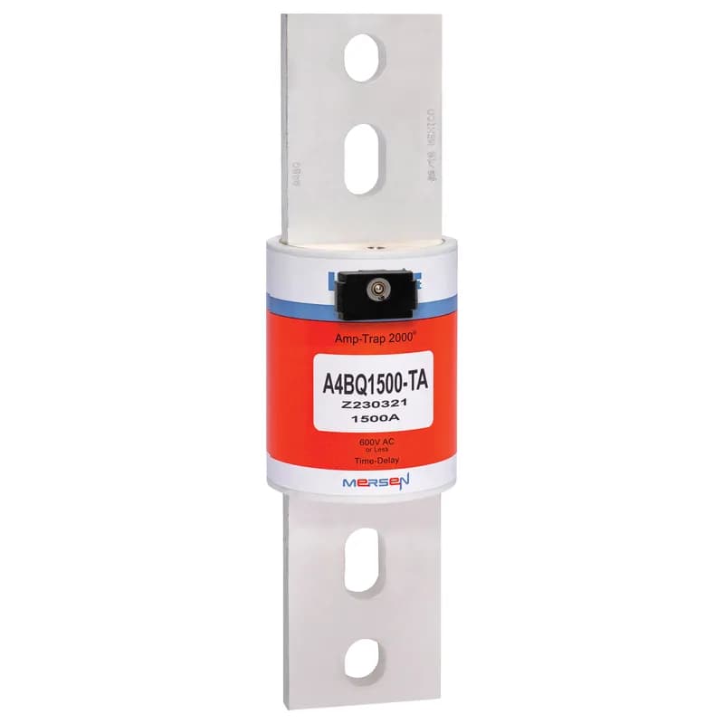 Mersen A4BQ1500-TA - Fuse A4BQ - Class L - Time-Delay 600VAC 500VDC 1500A Blade TA Indicator Amp-Trap 2000®