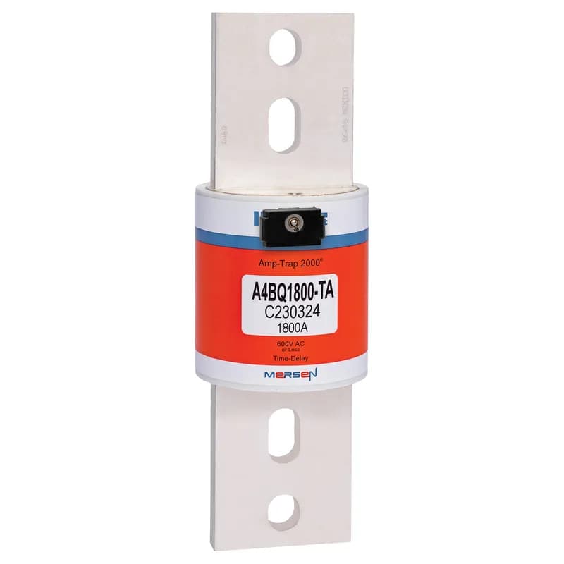 Mersen A4BQ1800-TA - Fuse A4BQ - Class L - Time-Delay 600VAC 500VDC 1800A Blade TA Indicator Amp-Trap 2000®