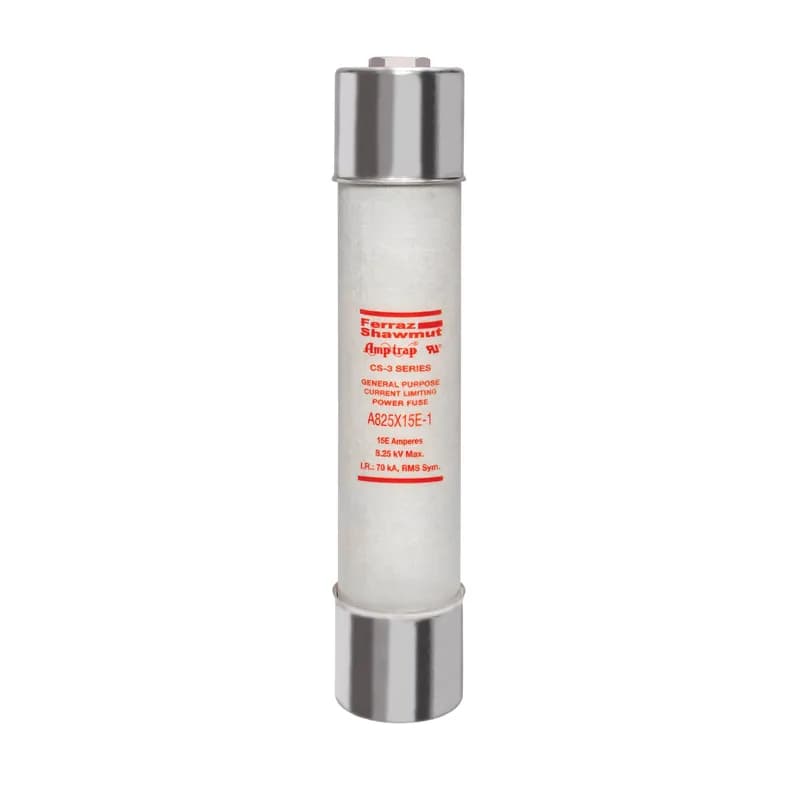 Medium Voltage E-Rated Fuse 8250VAC 15A Visual Indicator Amp-Trap®