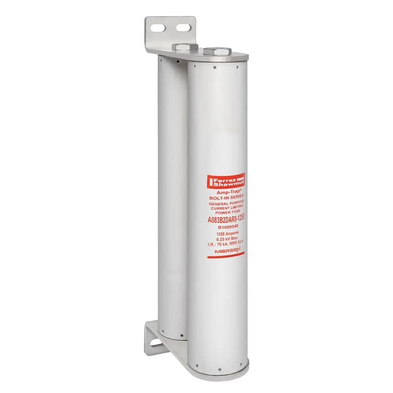 Medium Voltage E-Rated Fuse 8250VAC 125A Bolt-On, Series: DAR0 Visual Indicator Amp-Trap®