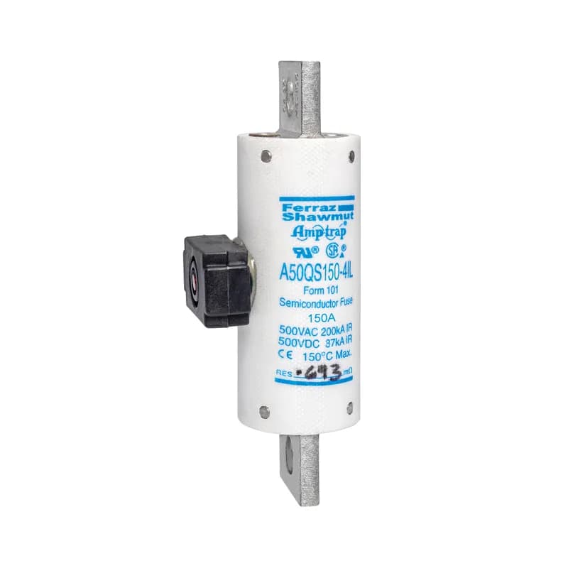 High Speed Fuse Amp-Trap® A50QS 500VAC 500VDC 150A Blade IL Indicator