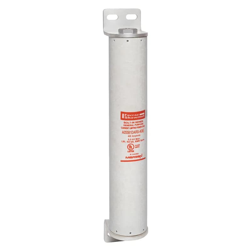 Medium Voltage E-Rated Fuse 5500VAC 40A Bolt-On, Series: DAR0 Visual Indicator Amp-Trap®