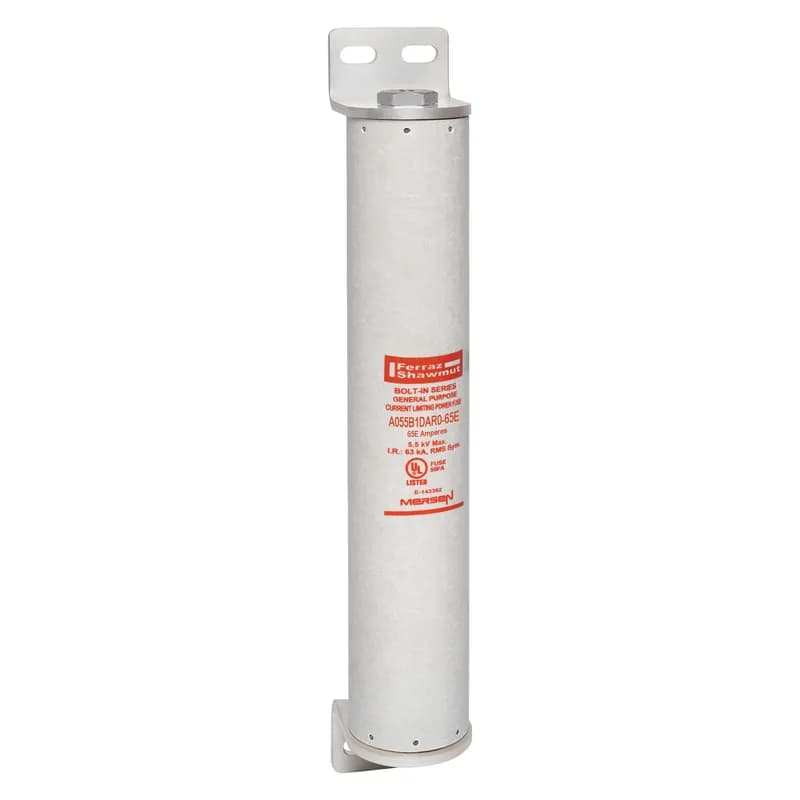 Medium Voltage E-Rated Fuse 5500VAC 65A Bolt-On, Series: DAR0 Visual Indicator Amp-Trap®