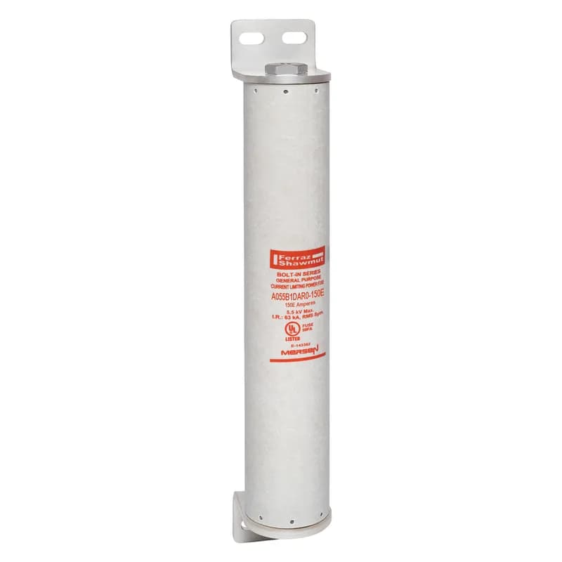 Medium Voltage E-Rated Fuse 5500VAC 150A Bolt-On, Series: DAR0 Visual Indicator Amp-Trap®
