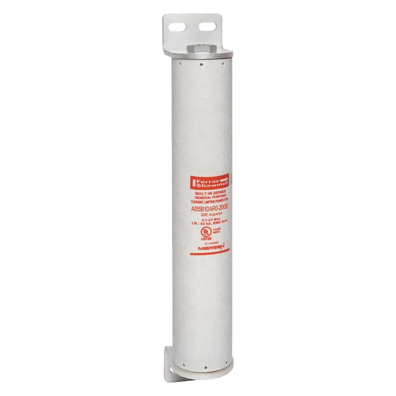 Medium Voltage E-Rated Fuse 5500VAC 200A Bolt-On, Series: DAR0 Visual Indicator Amp-Trap®