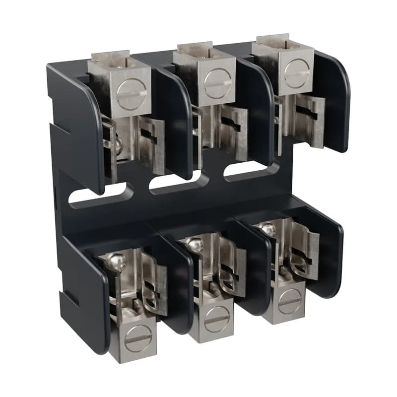 Fuse Block 750VAC 750VDC 50A 3-Pole Box
