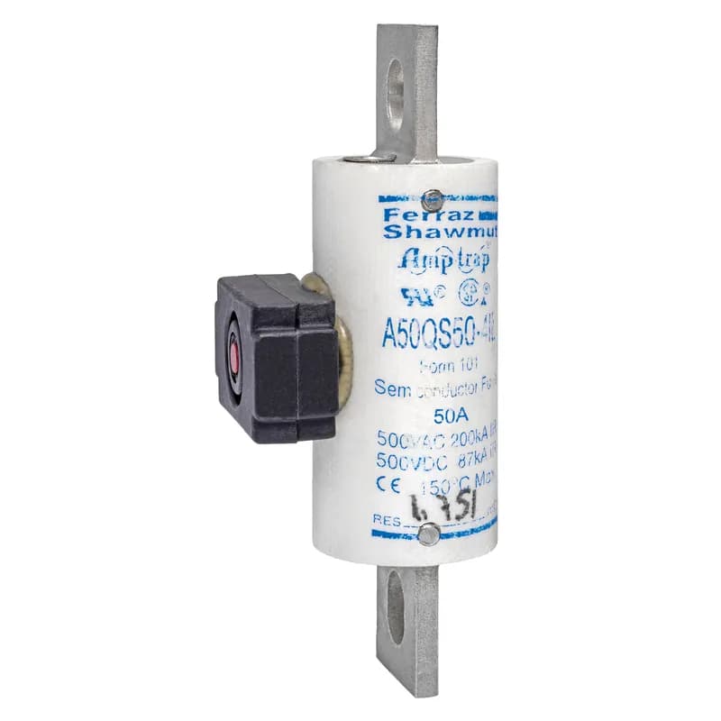High Speed Fuse Amp-Trap® A50QS 500VAC 500VDC 50A Blade IL Indicator